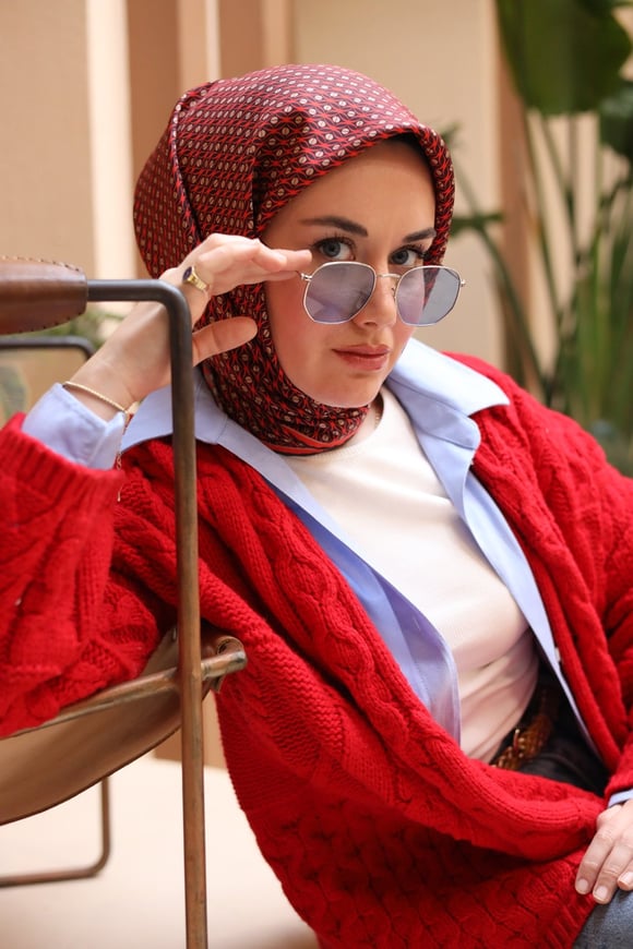 Silk Home Organik Pamuk Eşarp